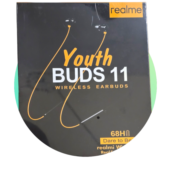 Realme Youth BUDS 11 WIRELESS EARBUDS 68H Dare to Beat realmi Wireless Sport Real Sound Unwired