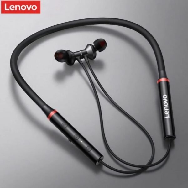 Lenovo HE05x Sports Magnetic Wireless Earphones - Black